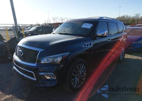 2017 Infiniti Qx80 Limited/Signature Edition из США, поврежденный, VIN JN8AZ2NC7H9430371